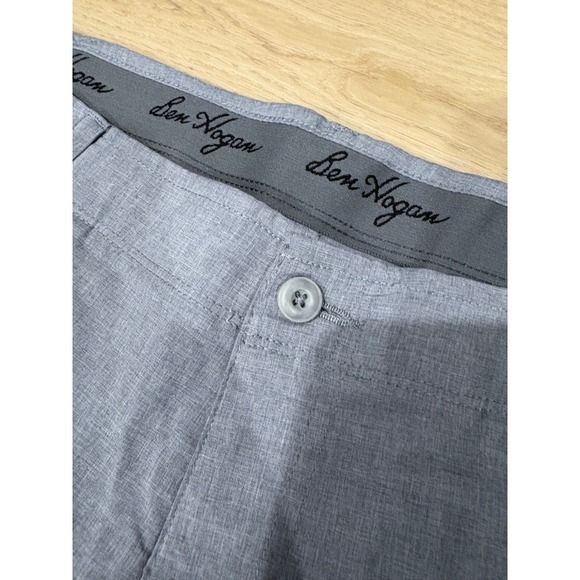 Ben Hogan Men's Heather Gray Performance Golf Shorts, Size 38, Casual Active - Picture 3 of 5